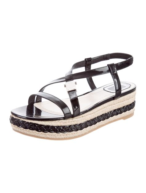 christian dior shoes espadrilles|christian dior slides on sale.